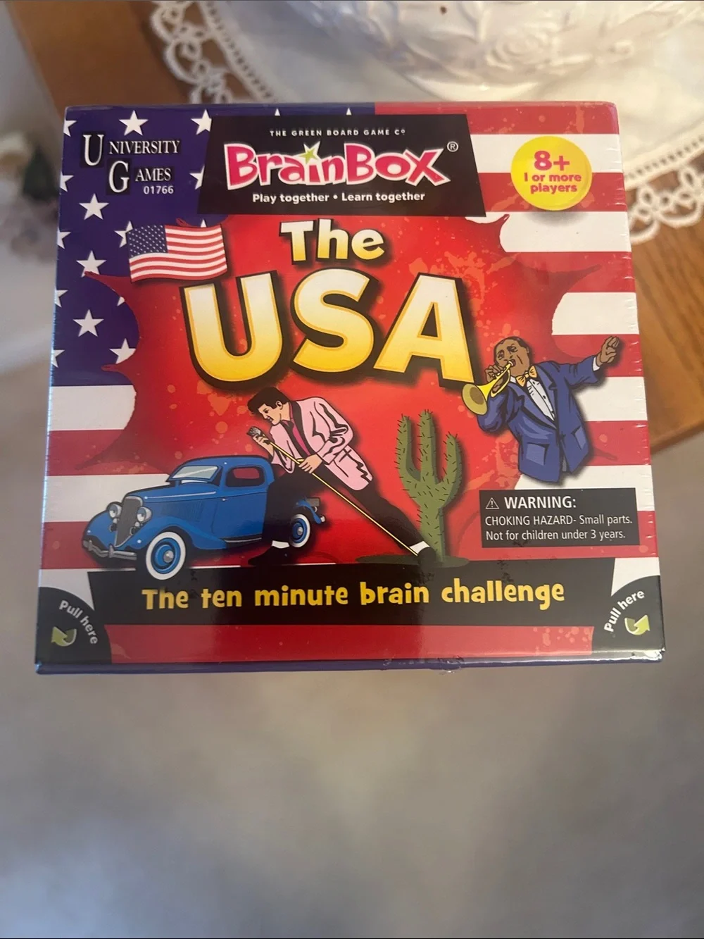 The USA Trivia Game - Red Edition